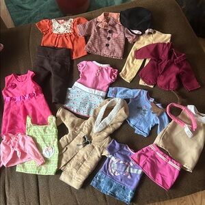 American Girl our generation Doll Clothing Set - bundle